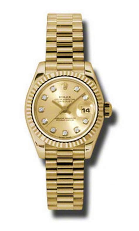 rolex donna prexzi|Rolex lady Datejust gold.